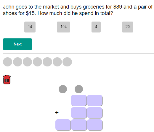 Addition Quiz 2