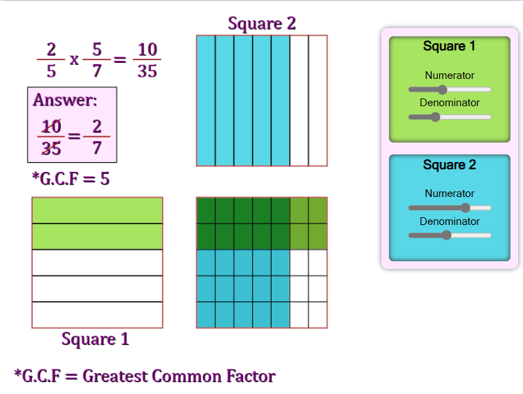 Arranging shapes math game